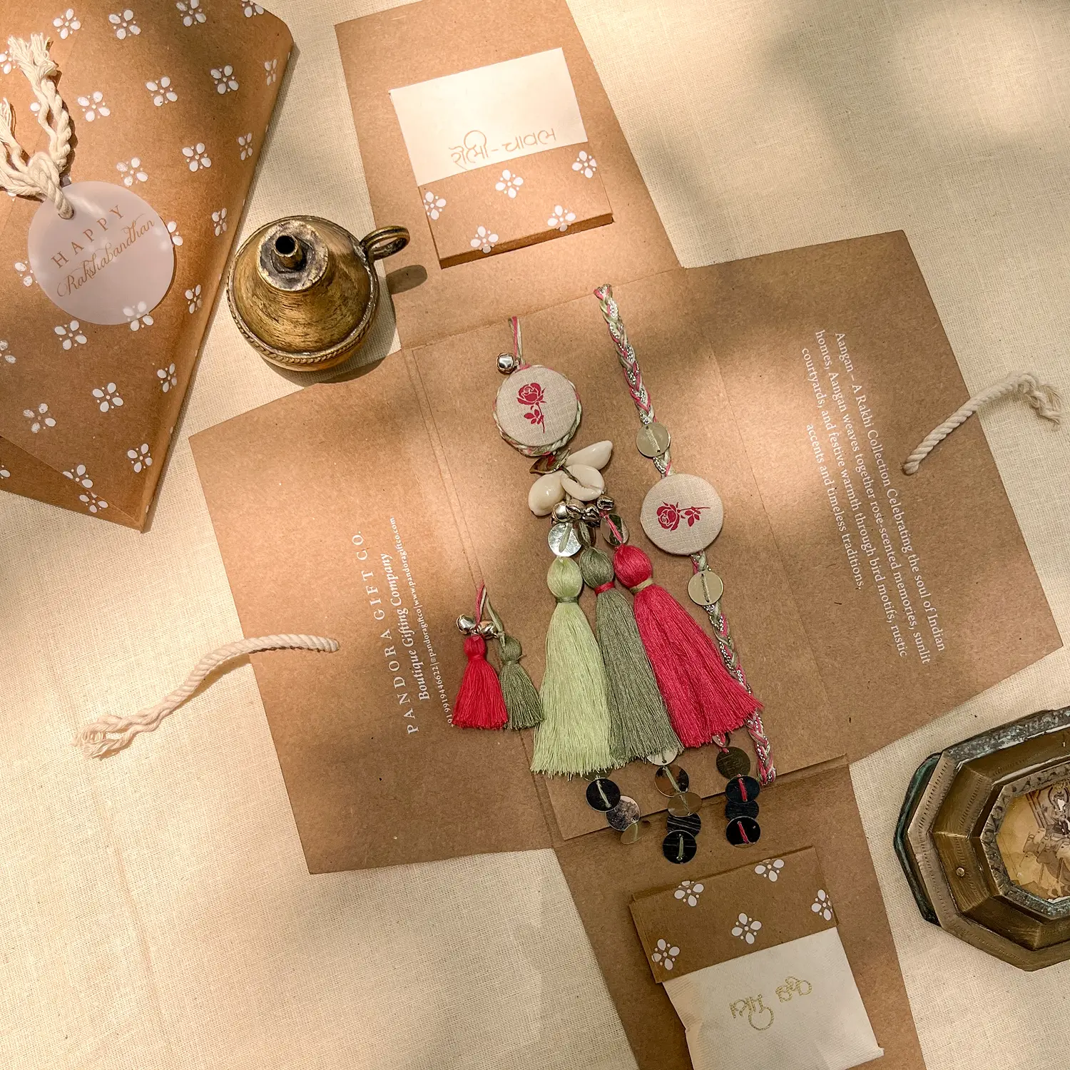 Rakhi celebration gifts for siblings with love