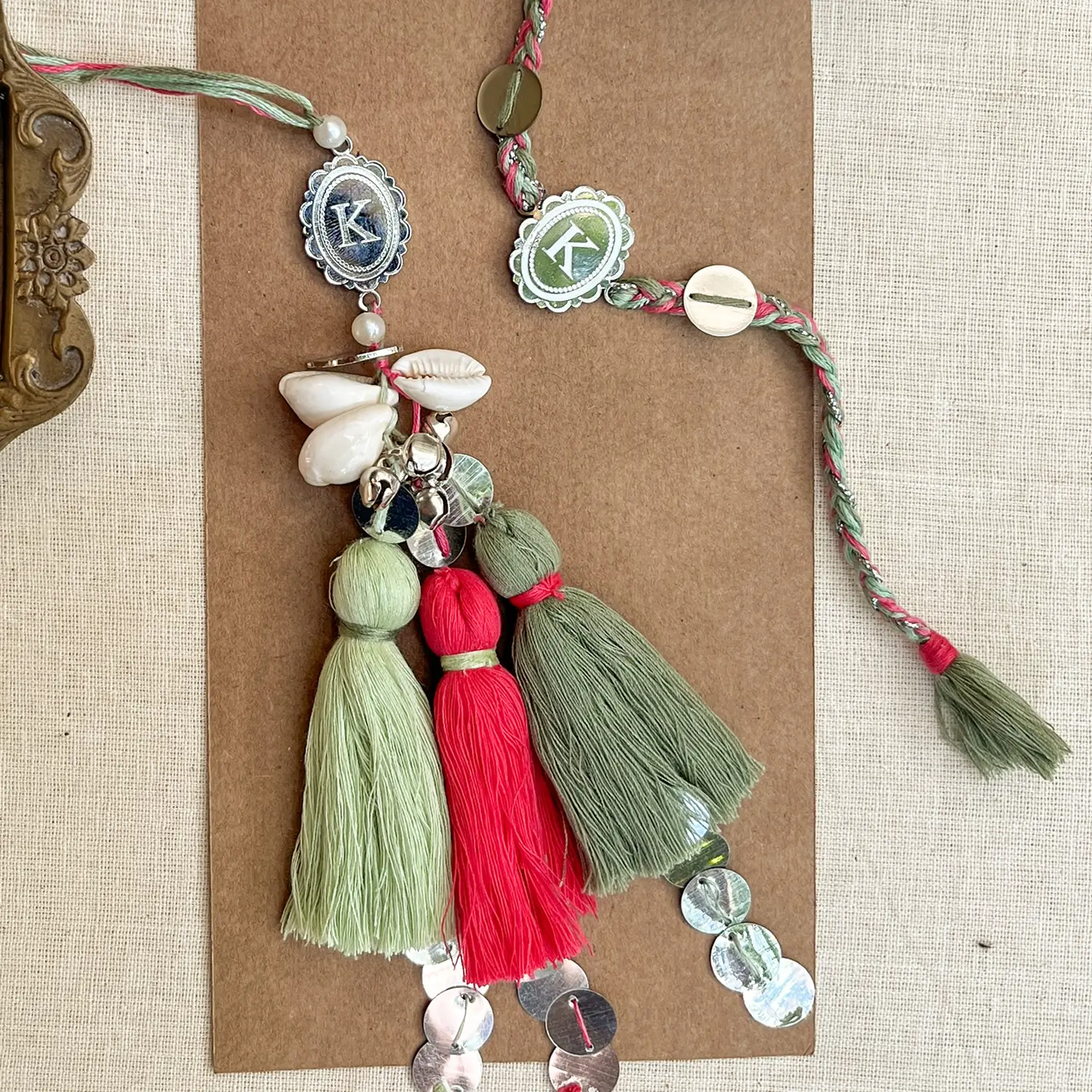 Gul Rakhi lumba Set Gul Rakhi lumba Set